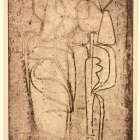 Henryk Płóciennik, Bez tytułu, 1963, akwaforta, papier 42x30 cm