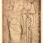 Henryk Płóciennik, Bez tytułu, 1963, akwaforta, papier 42x30 cm