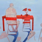 W środku, 50x100 cm, akryl na płótnie